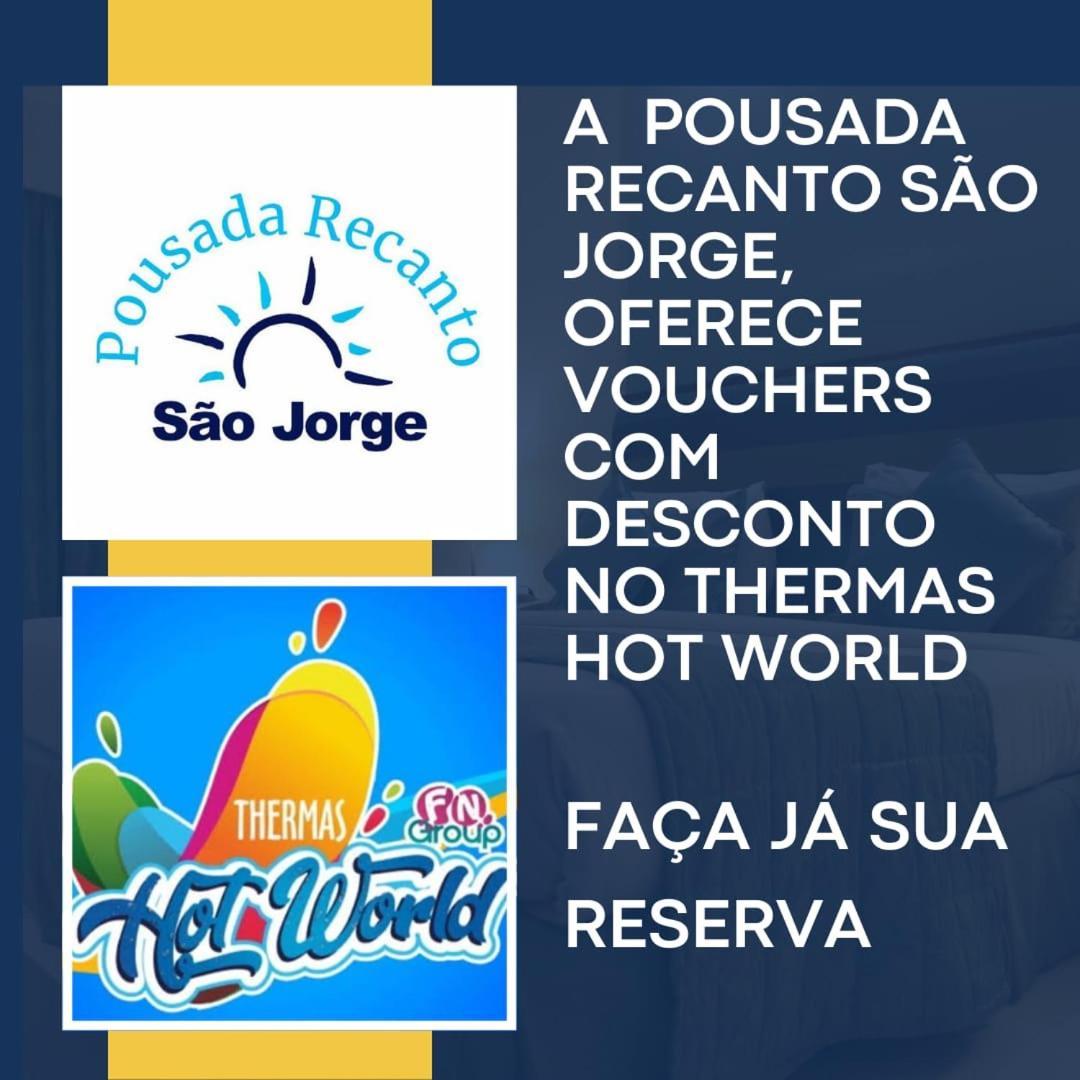 Pousada Recanto Sao Jorge Águas de Lindóia Kültér fotó